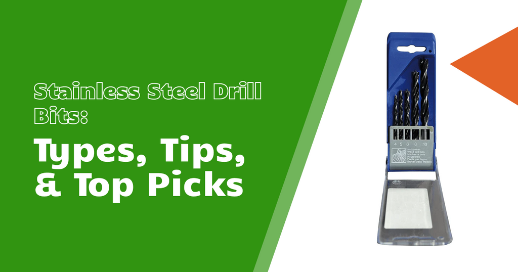 Stainless steel drill bits