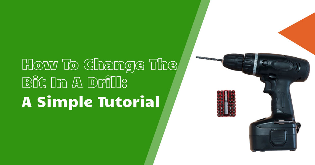 How to change the bit in a drill