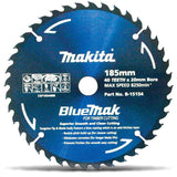 MAKITA 185MM 40T TCT Circular Saw Blade for Precision Wood Cutting